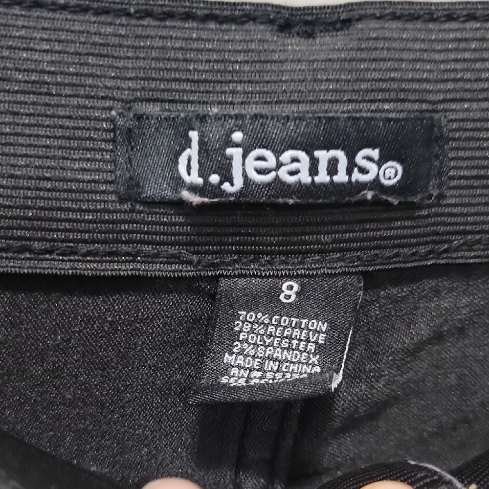 d. jeans Women's Black Skinny Jeans - Picture 2 of 3